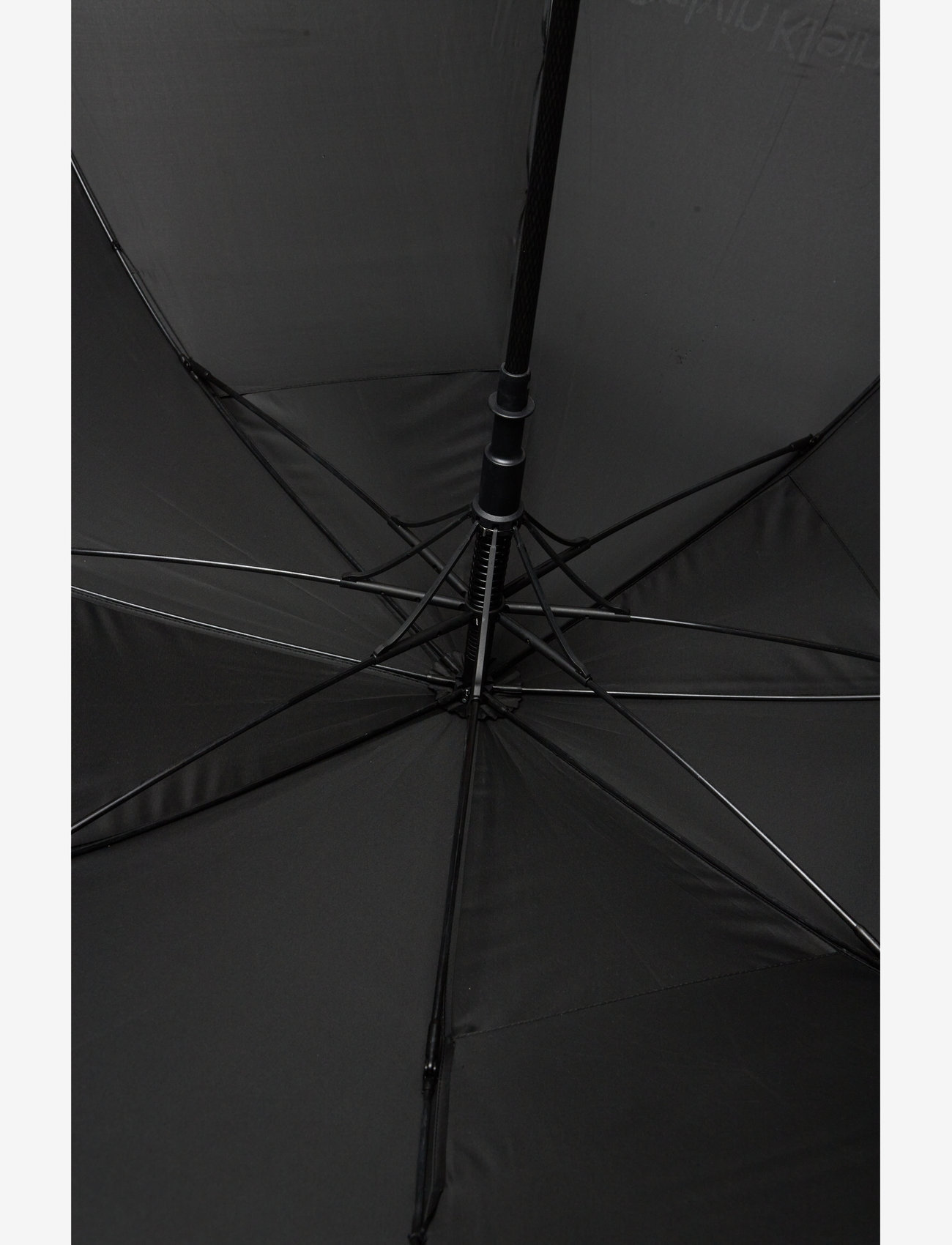 Calvin Klein Golf - SOLID COLOUR VENTED UMBRELLA - laveste priser - black - 2