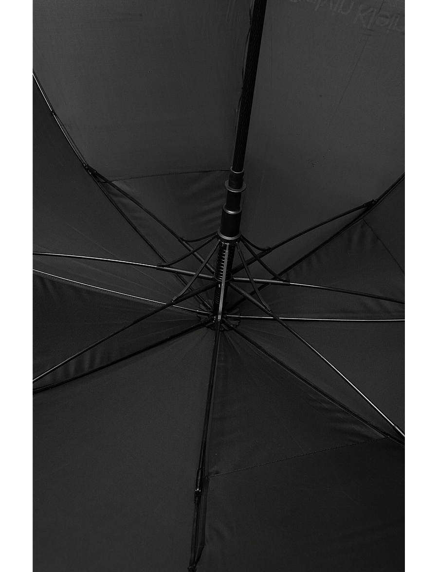 Calvin Klein Golf - SOLID COLOUR VENTED UMBRELLA - golfivarustus - black - 2