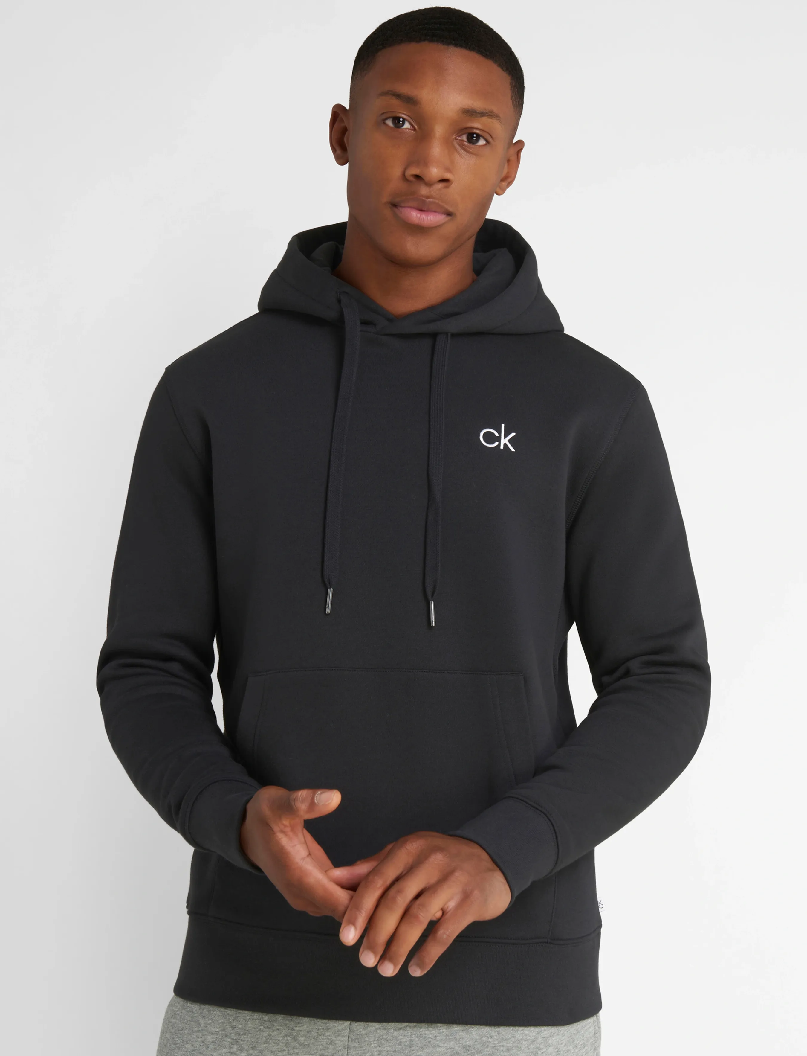 Calvin Klein Golf PLANET HOODIE - Calvin Klein Golf - BLACK / black