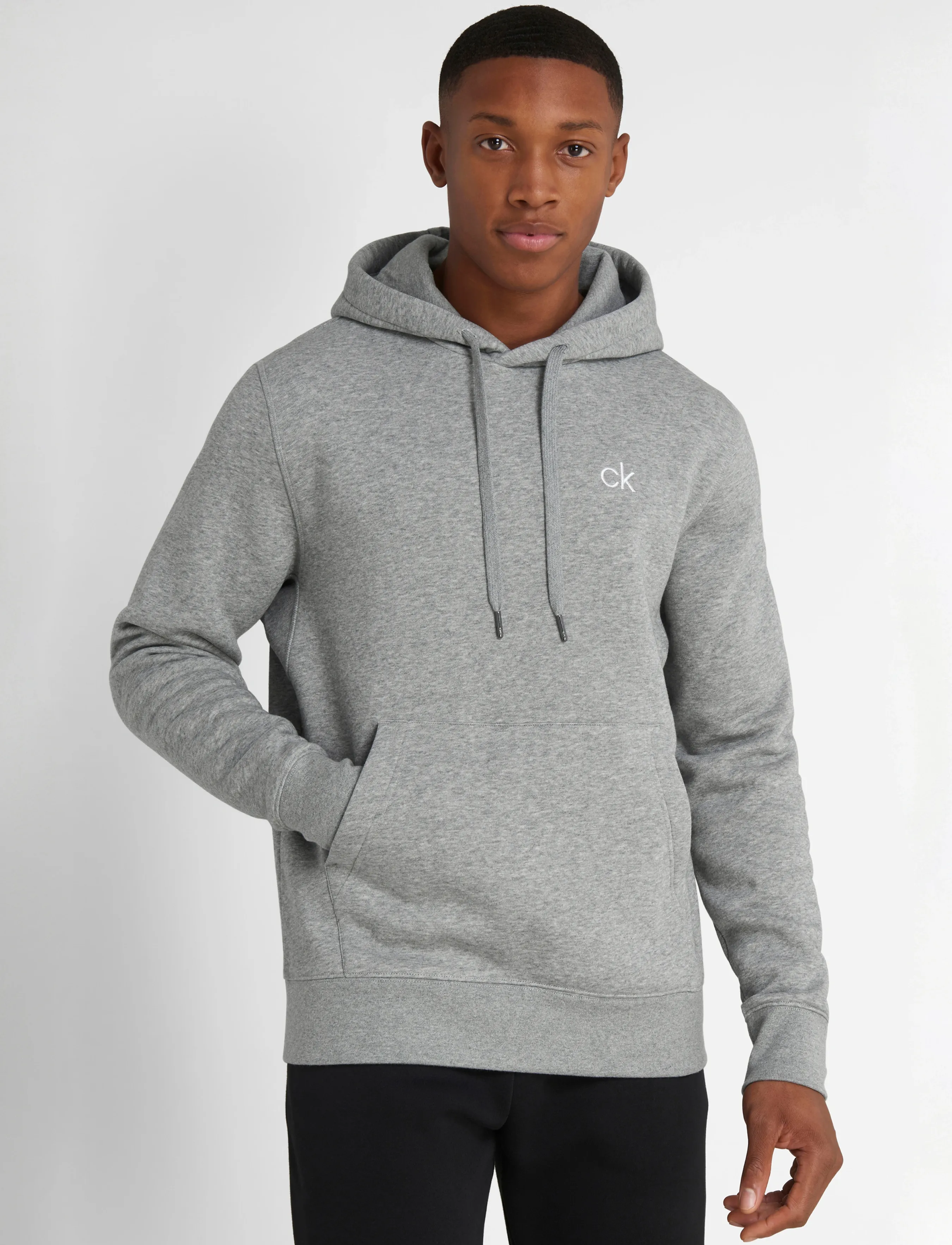Calvin Klein Golf Planet Hoodie, L, Grey, Sport Sweatshirts & Hoodies > Sport Hoodies, Herre