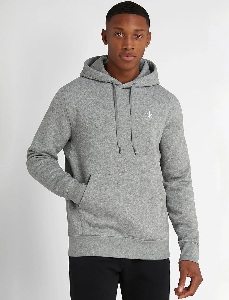 Calvin Klein Golf - PLANET HOODIE - alussärgid - greymarl - 0
