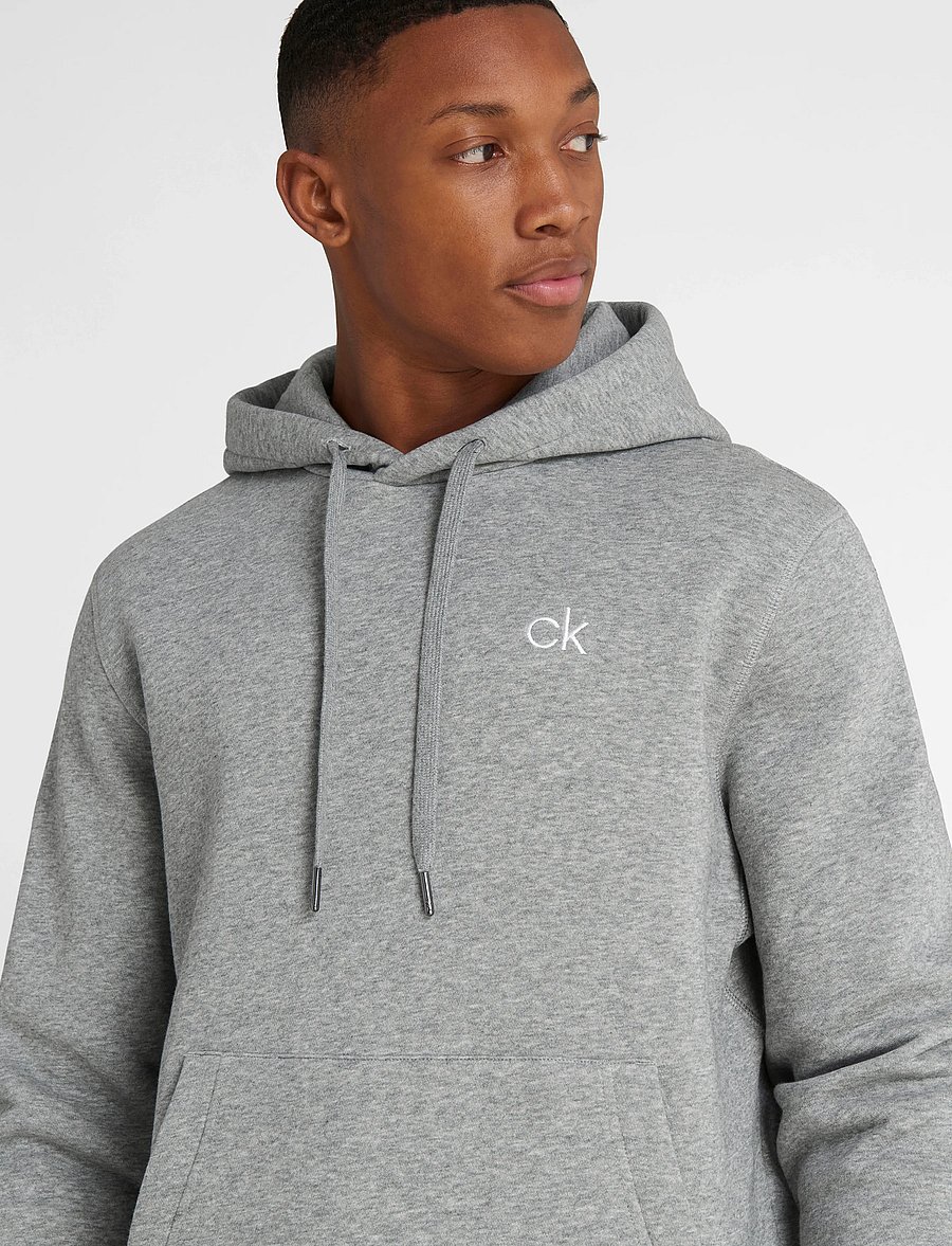 Calvin Klein Golf - PLANET HOODIE - oberteile - greymarl - 4