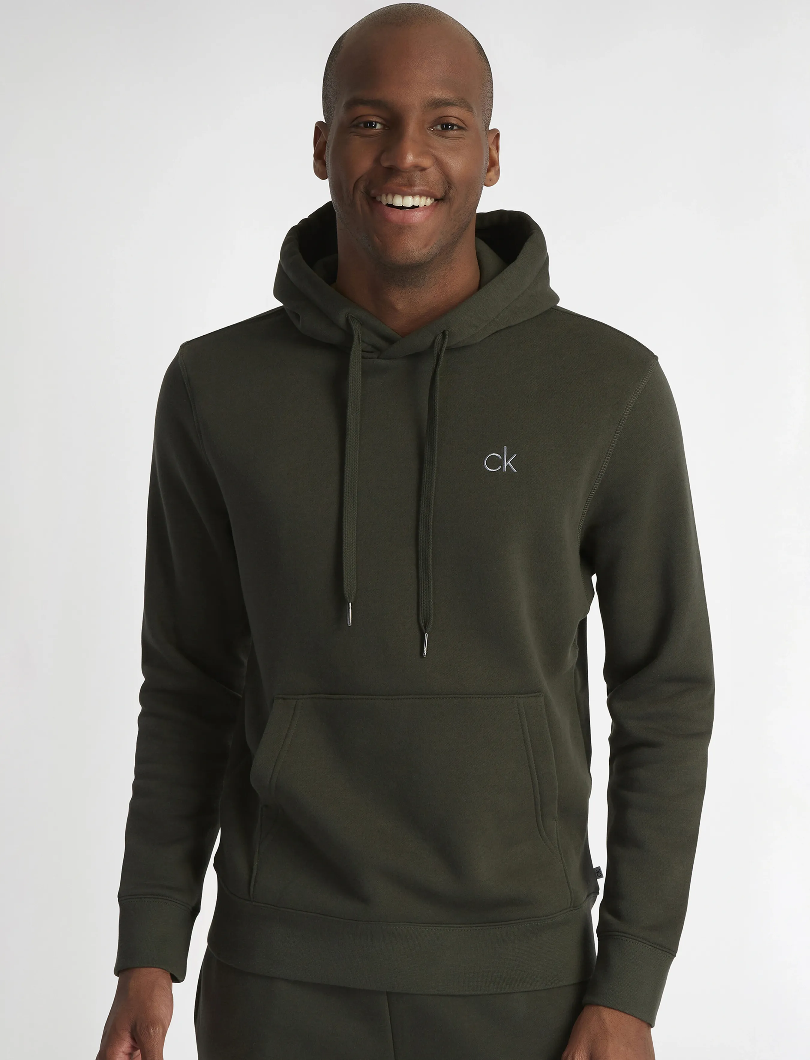 Calvin Klein Golf Planet Hoodie, S, Khaki green, Sport Sweatshirts & Hoodies > Sport Hoodies, Herre