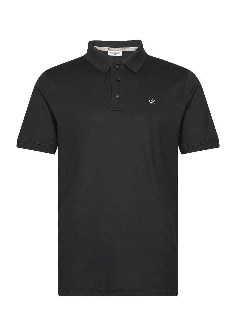 Calvin Klein Golf - PLANET POLO - toppar & t-shirts - black - 1