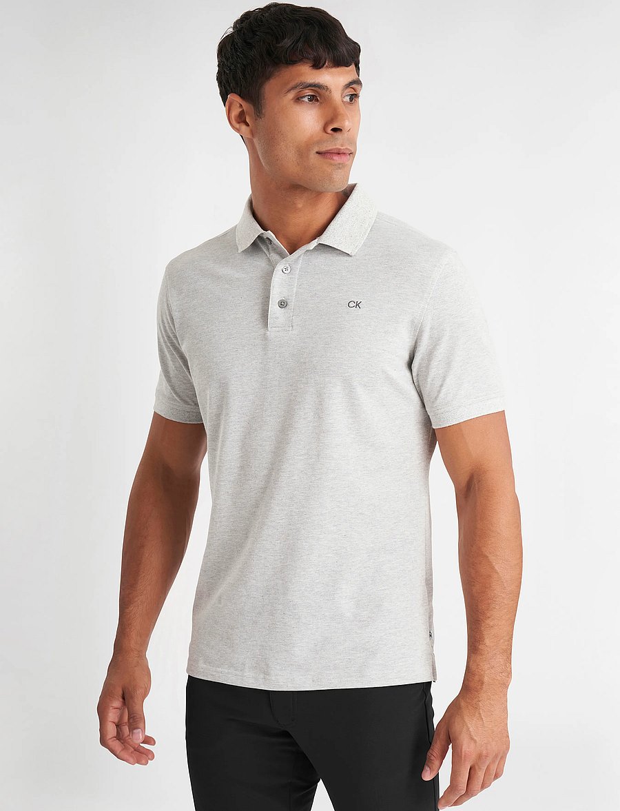 Calvin Klein Golf - PLANET POLO - alussärgid ja t-särgid - silver marl - 0