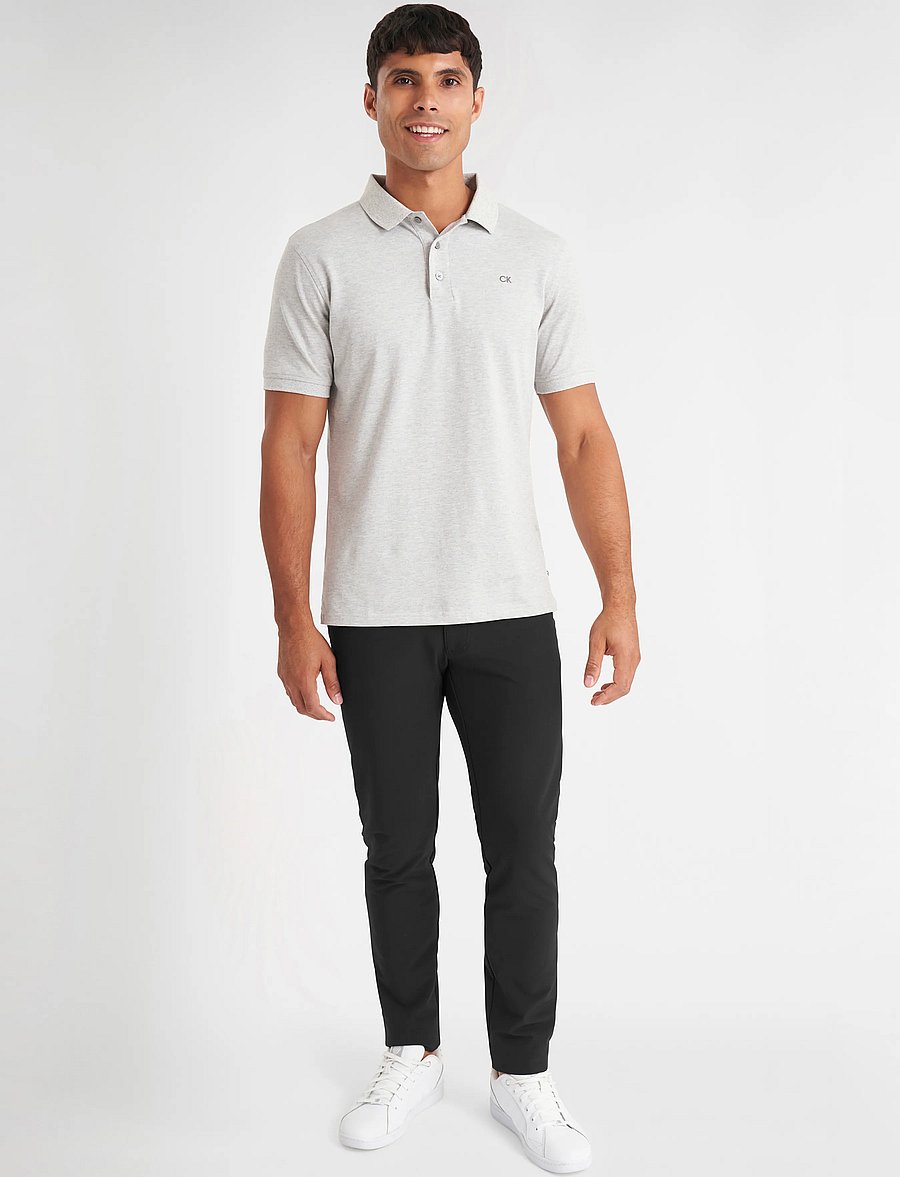 Calvin Klein Golf - PLANET POLO - alussärgid ja t-särgid - silver marl - 4