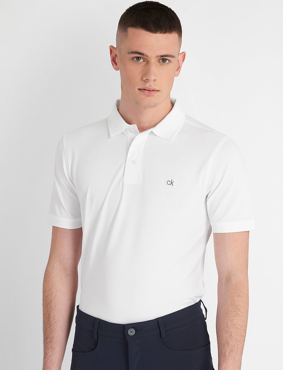Calvin Klein Golf - PLANET POLO - alussärgid ja t-särgid - white - 0