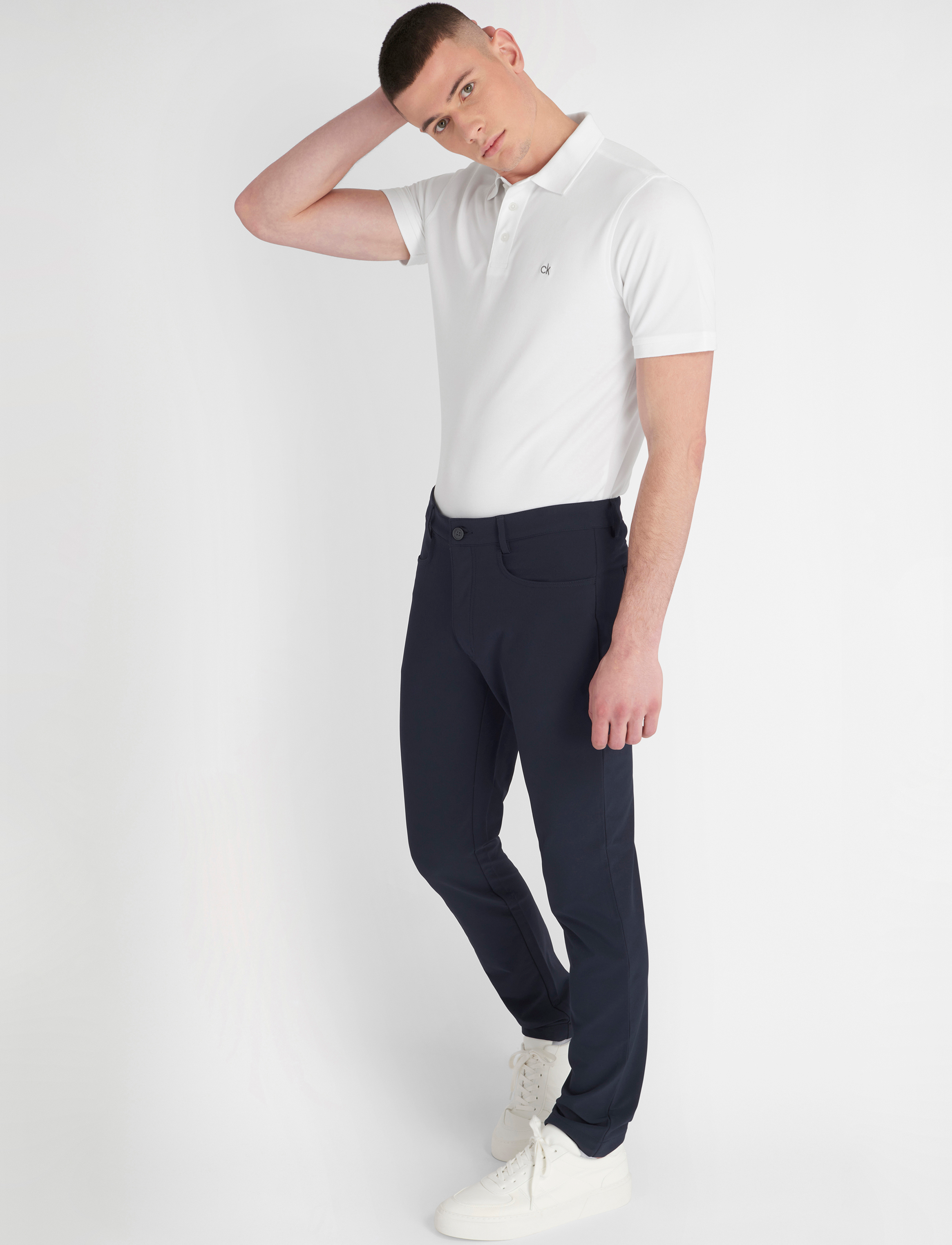 Calvin Klein Golf - PLANET POLO - alussärgid ja t-särgid - white - 3