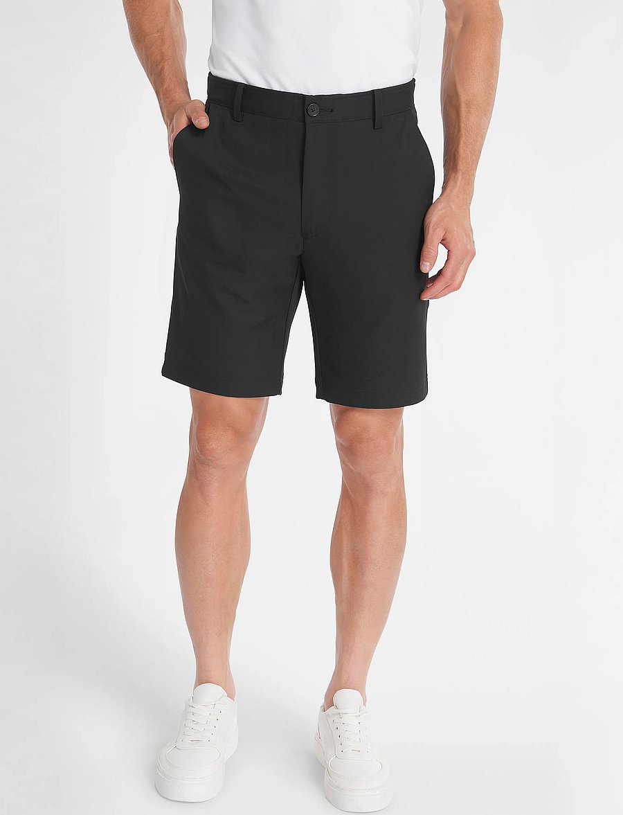 Calvin Klein Golf - BULLET REGULAR FIT STRETCH SHORT - lühikesed golfiipüksid - black - 0