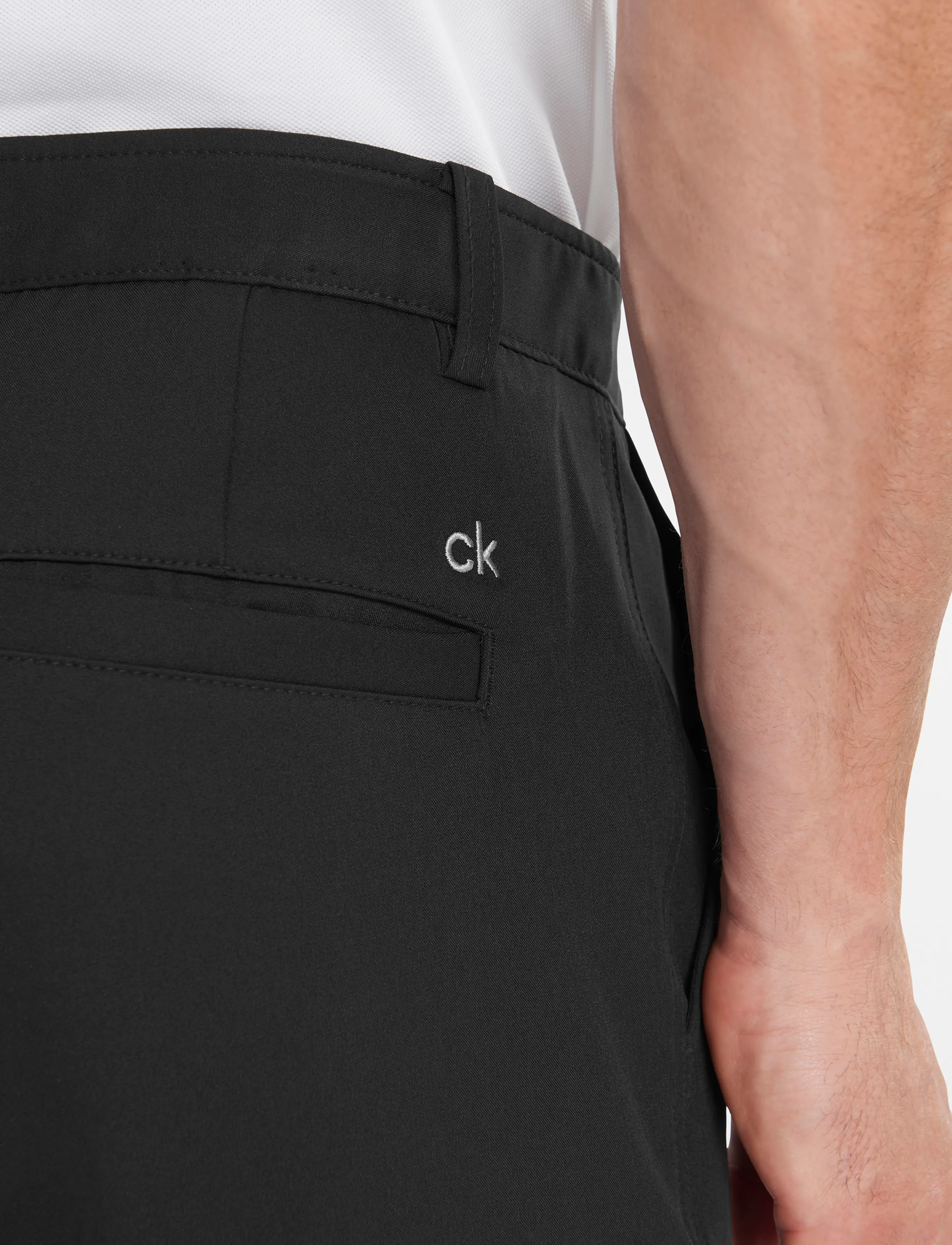Calvin Klein Golf - BULLET REGULAR FIT STRETCH SHORT - golf-shorts - black - 3