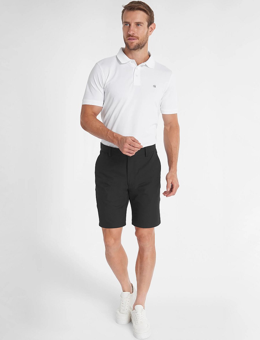 Calvin Klein Golf - BULLET REGULAR FIT STRETCH SHORT - lühikesed golfiipüksid - black - 4