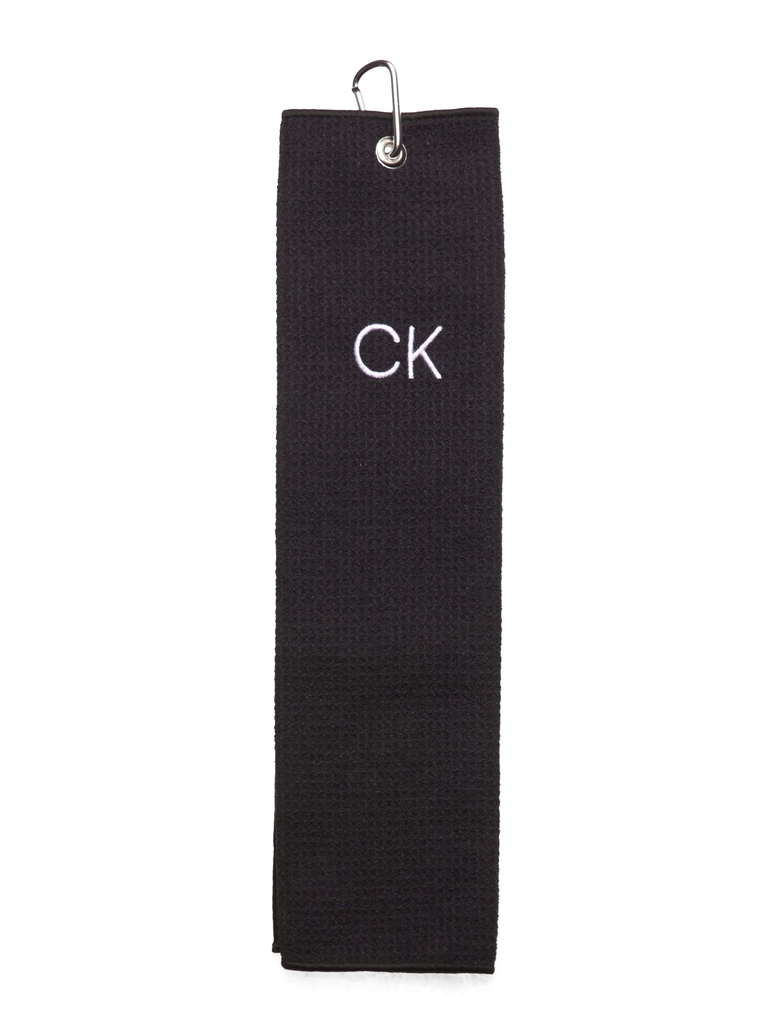 Calvin Klein Golf Golf Towel, Mænd, Golf Håndklæde, Sort, Str: ONE SIZE