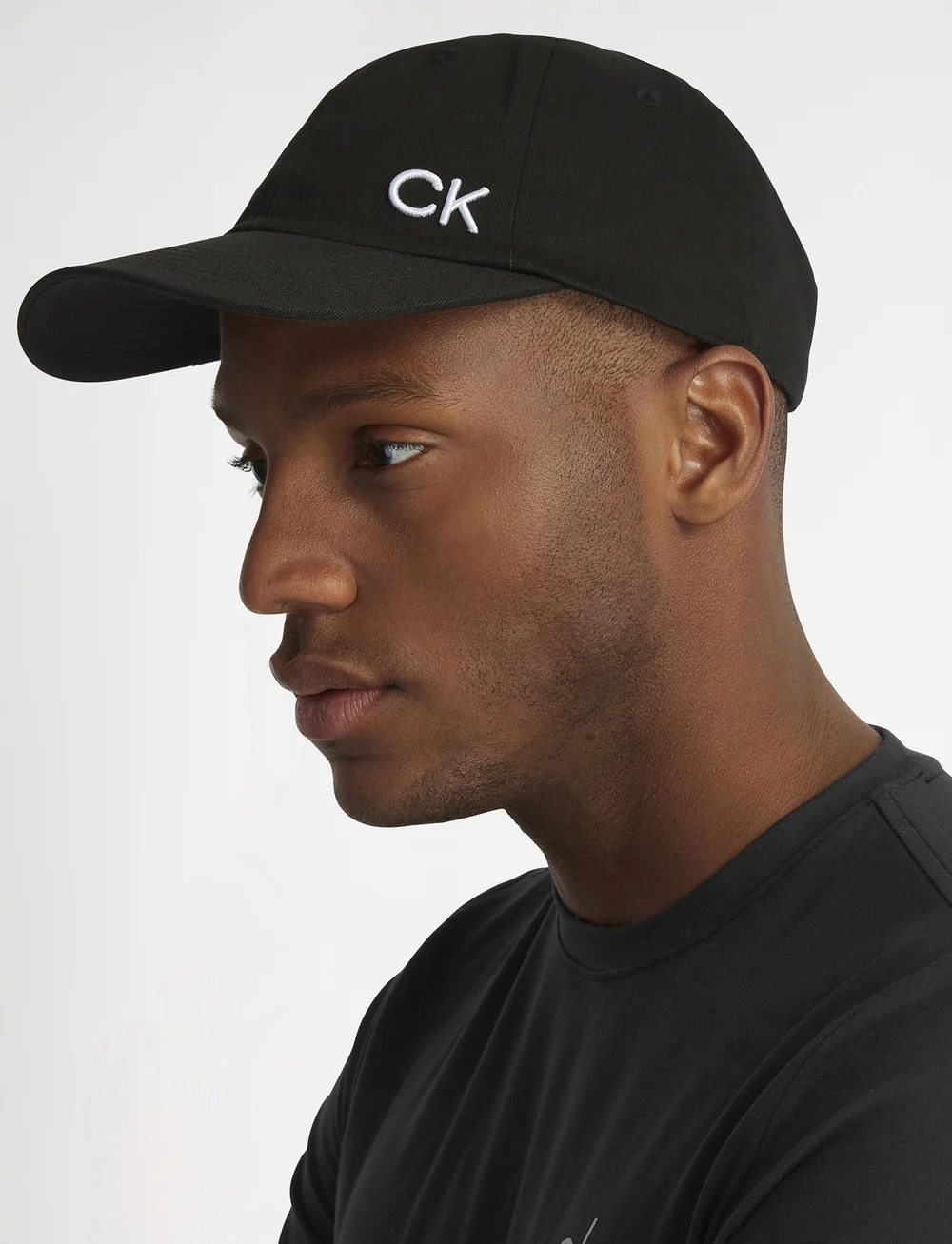 Calvin Klein Golf - COTTON TWILL CAPS - kappen - black - 0