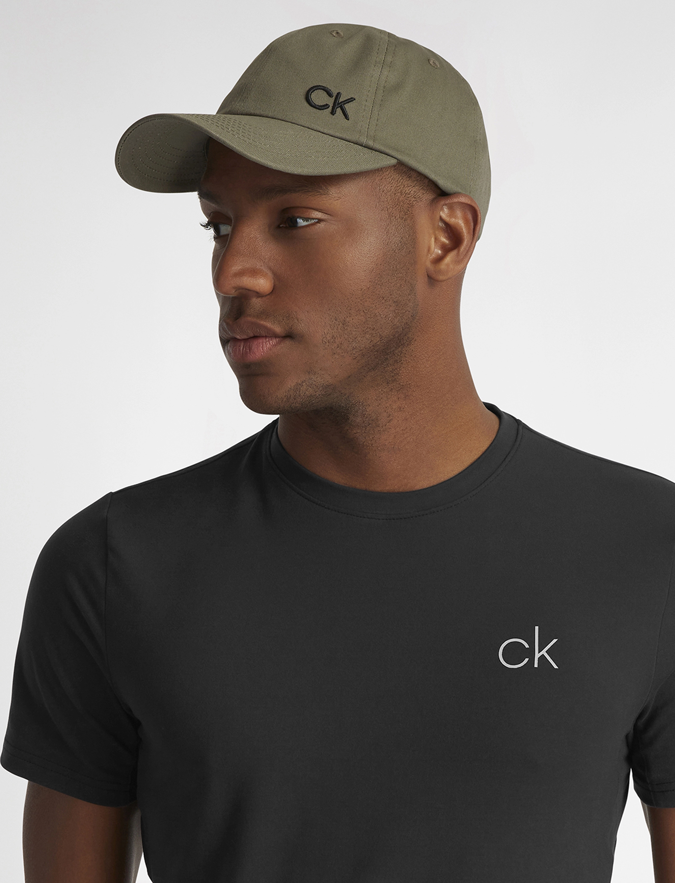 Calvin Klein Golf - COTTON TWILL CAPS - die niedrigsten preise - khaki - 4