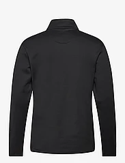Calvin Klein Golf - DELTA 1/2 ZIP MID-LAYER - pulls en tissu peluche - black - 1