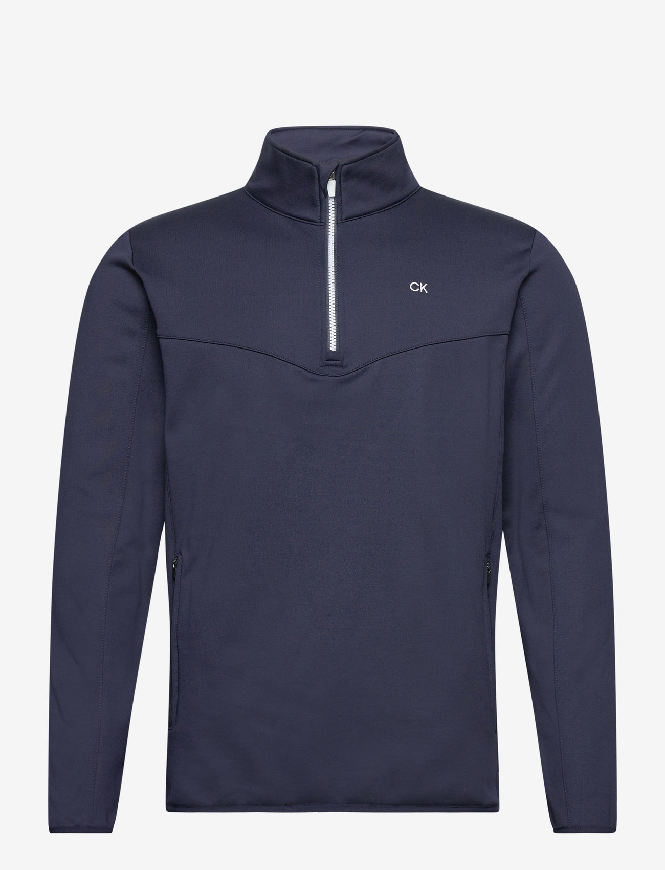 Calvin Klein Golf - TRAVERSE 1/2 ZIP MID-LAYER - navy - 1