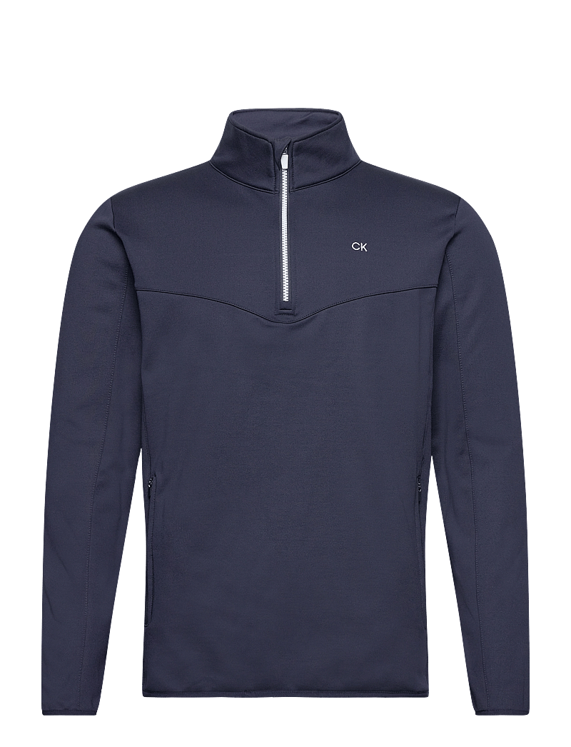 Calvin Klein Golf - TRAVERSE 1/2 ZIP MID-LAYER - navy - 1