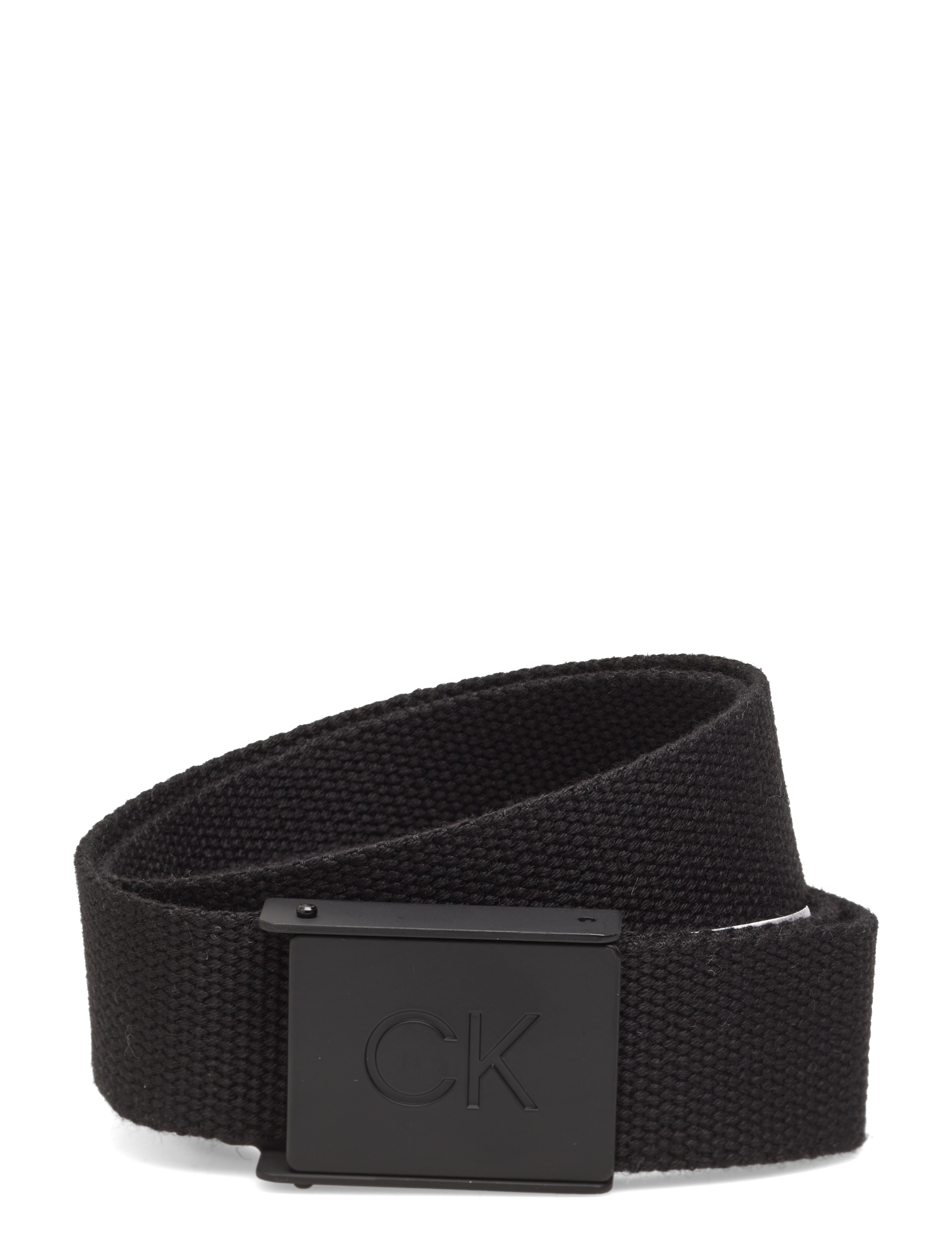 Calvin Klein Golf CK MONOGRAM BUCKLE BELT - Calvin Klein Golf - BLACK / black