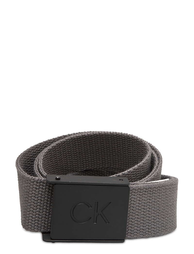 Calvin Klein Golf - CK MONOGRAM BUCKLE BELT - accessoires - charcoal - 0