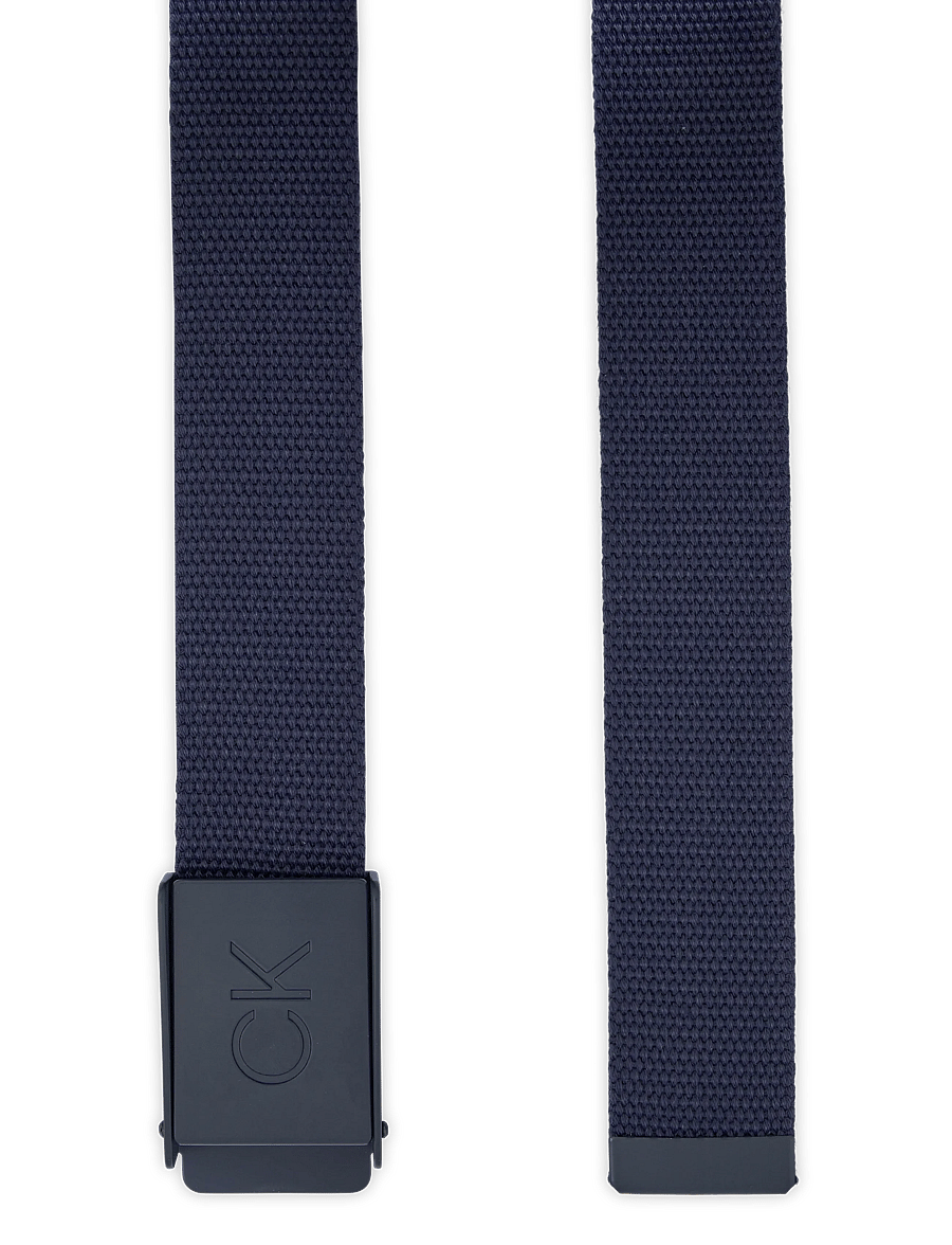 Calvin Klein Golf - CK MONOGRAM BUCKLE BELT - accessoires - navy - 1