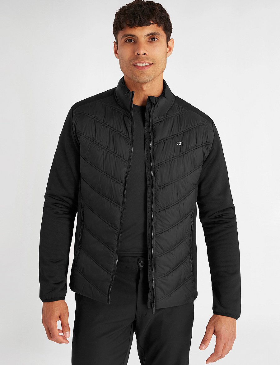 Calvin Klein Golf - FRONTERA HYBRID JACKET - golfijakid - black - 0