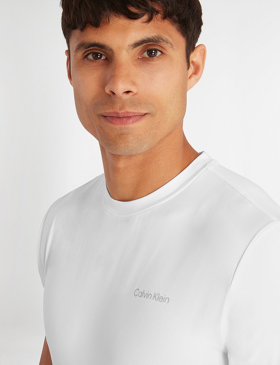 Calvin Klein Golf - NEWPORT T-SHIRT - oberteile & t-shirts - white - 4