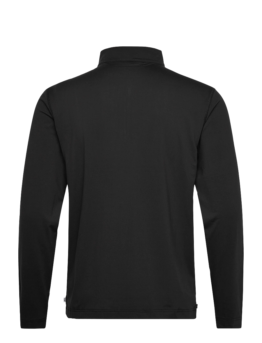 Calvin Klein Golf - NEWPORT HALF ZIP - kampsunid ja vahekihid - black - 1
