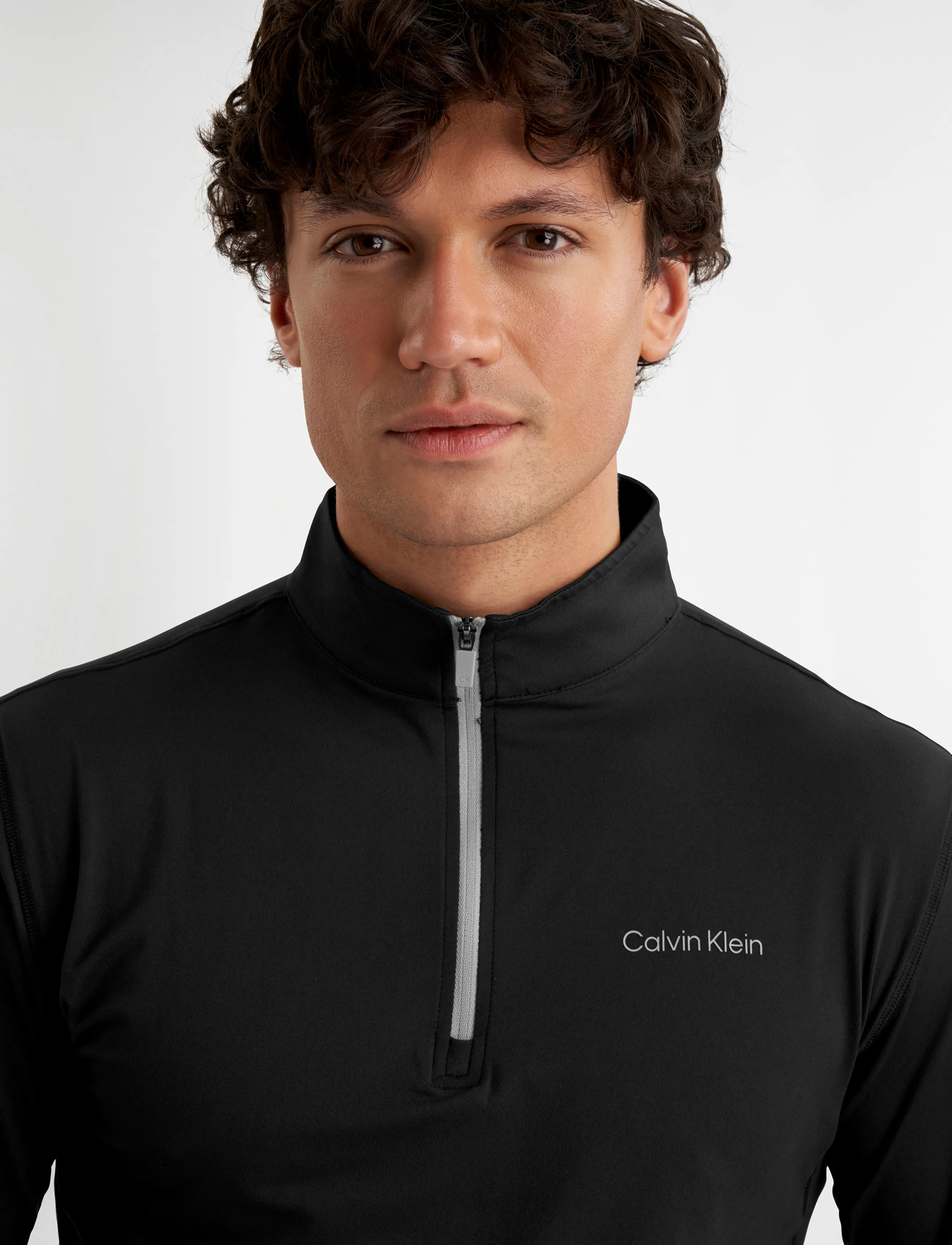 Calvin Klein Golf - NEWPORT HALF ZIP - kampsunid ja vahekihid - black - 3
