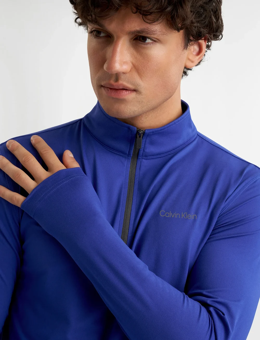Calvin Klein Golf - NEWPORT HALF ZIP - funktionsunterwäsche - oberteile - fchblu - 4