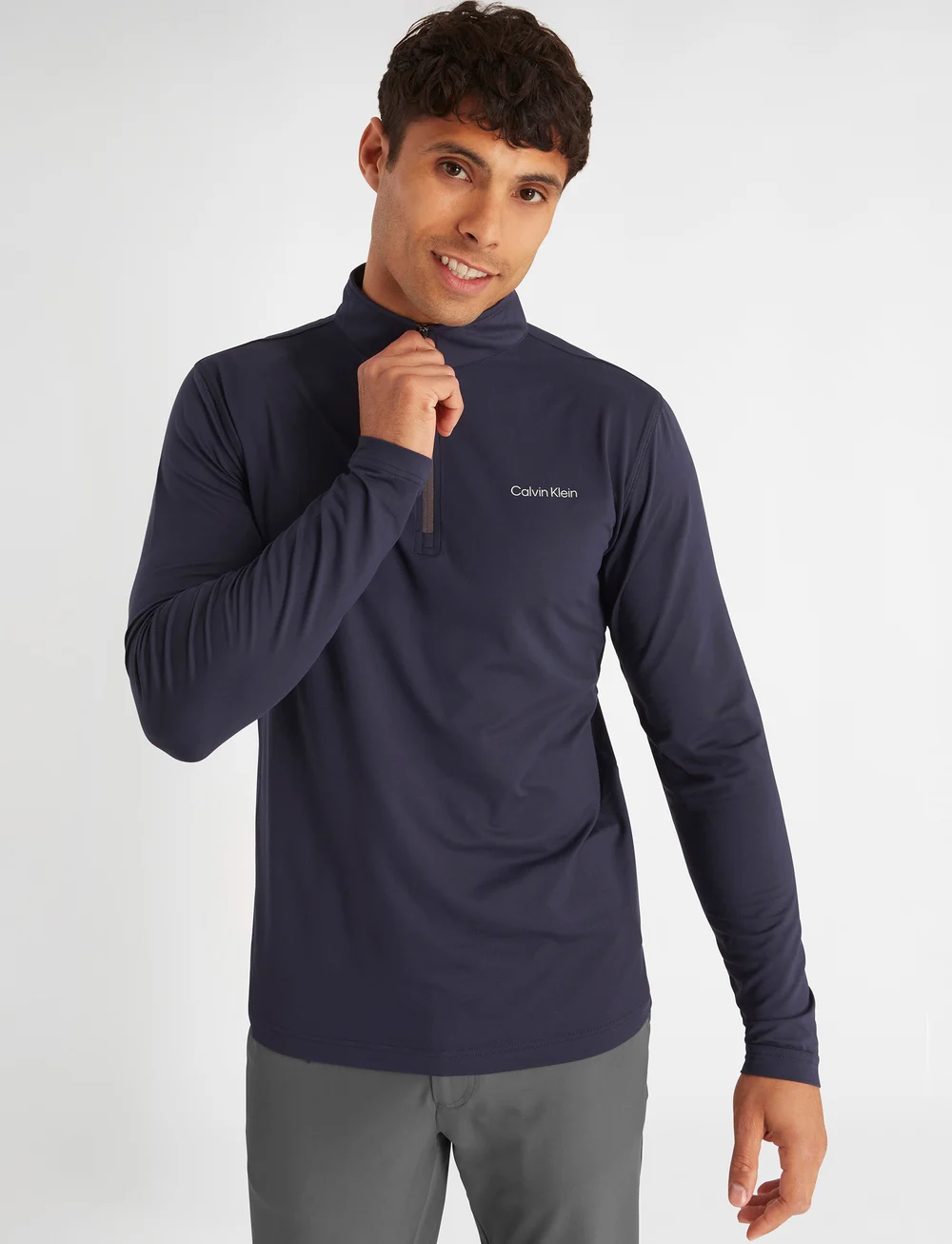 Calvin Klein Golf - NEWPORT HALF ZIP - aluskihina kantavad alussärgid - navy - 0
