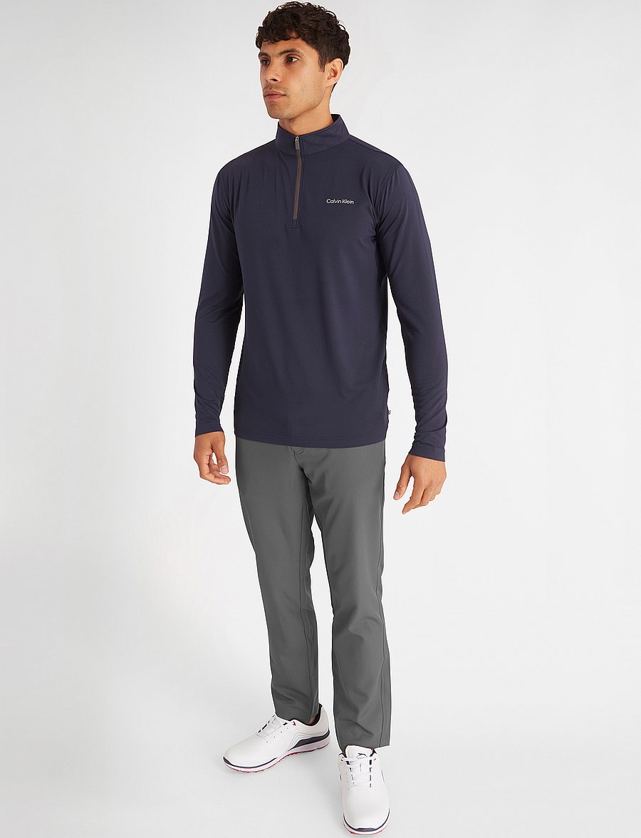 Calvin Klein Golf - NEWPORT HALF ZIP - polaires et couches intermédiaires - navy - 3