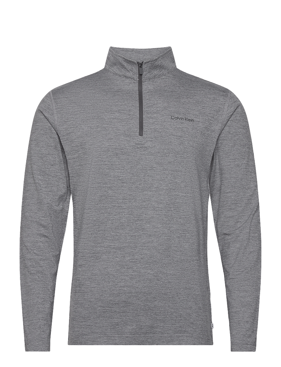 Calvin Klein Golf - NEWPORT HALF ZIP - fleece og mellemlag - silmarl - 1