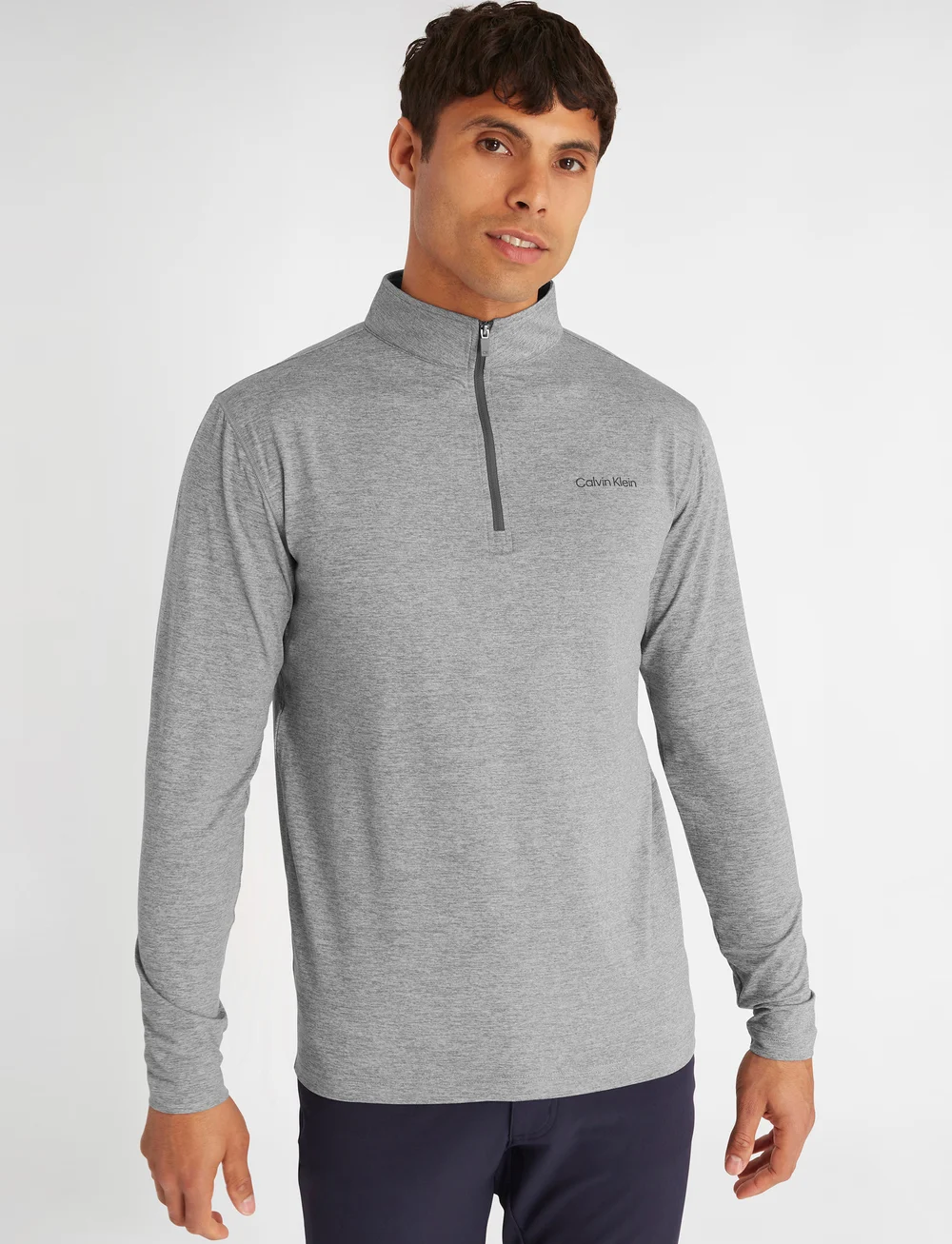 Calvin Klein Golf - NEWPORT HALF ZIP - funktionsunterwäsche - oberteile - silmarl - 0