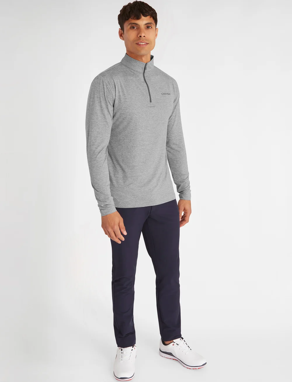 Calvin Klein Golf - NEWPORT HALF ZIP - funktionsunterwäsche - oberteile - silmarl - 3