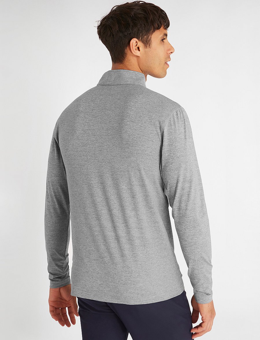 Calvin Klein Golf - NEWPORT HALF ZIP - fleece og mellemlag - silmarl - 5