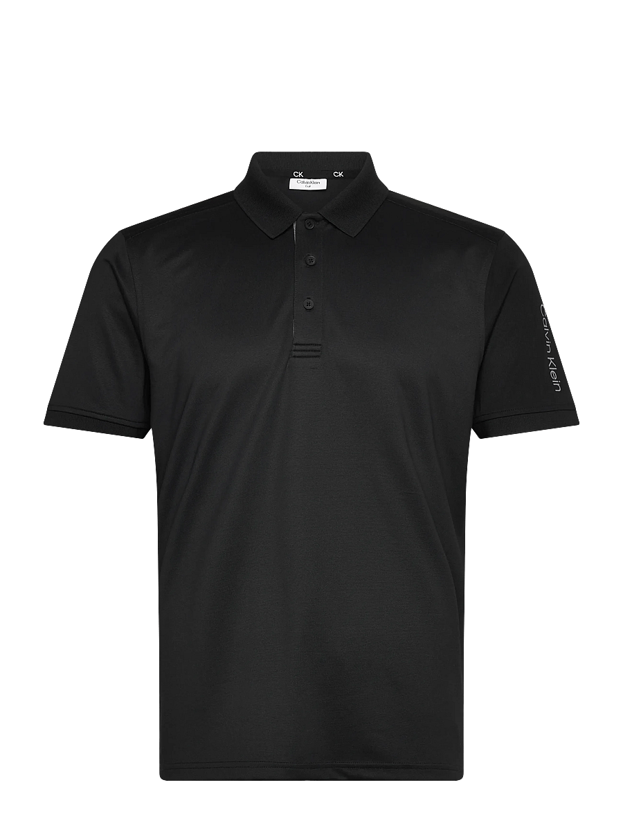 Calvin Klein Golf - CLUB POLO - oberteile & t-shirts - black - 0