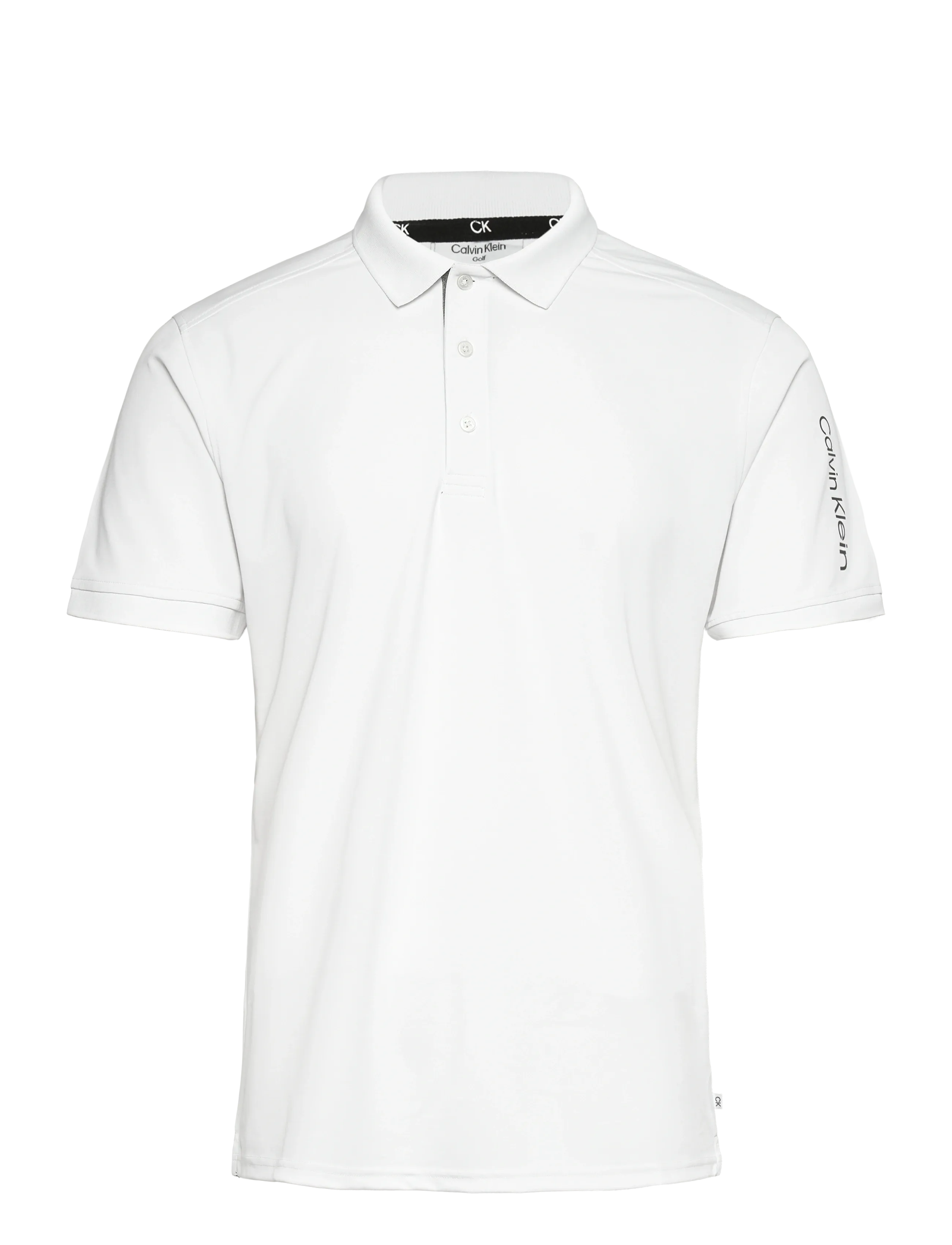 Calvin Klein Golf Club Polo, S, Sport Polos, Weiß - Short-sleeved Männerswear