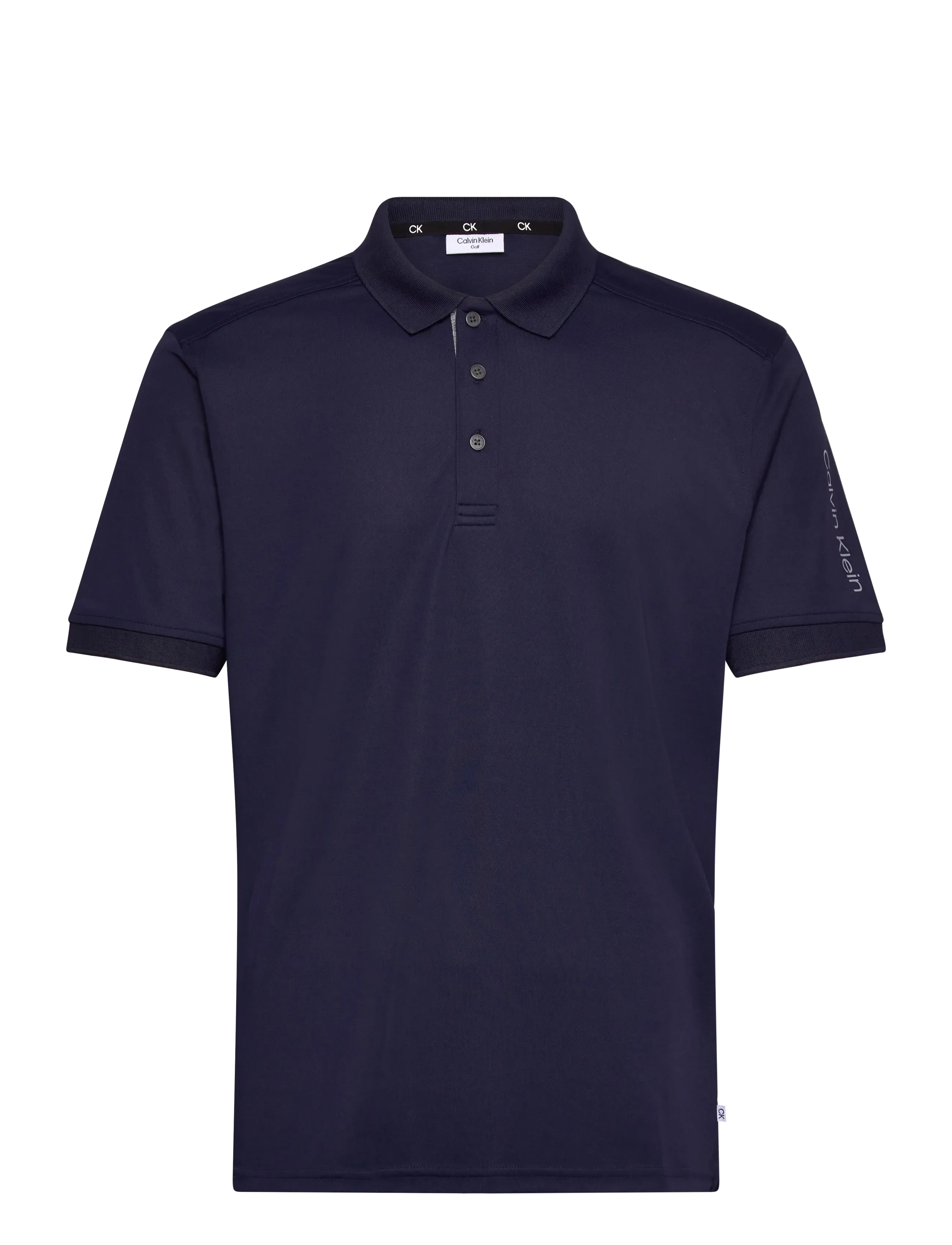 Calvin Klein Golf Club Polo, L, Sport Polos, Marineblau - Short-sleeved Männerswear