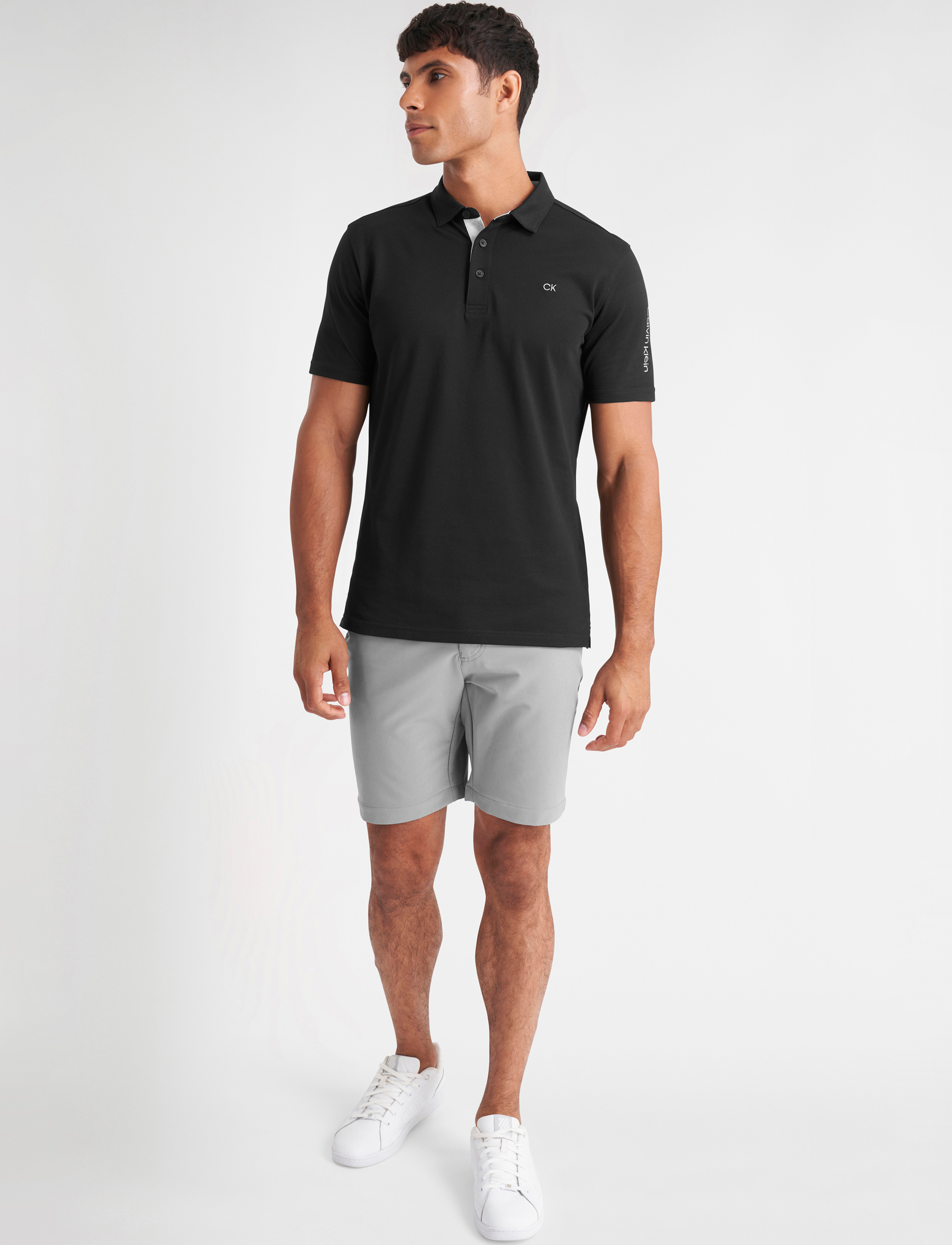 Calvin Klein Golf - UNI POLO - polos - black - 3