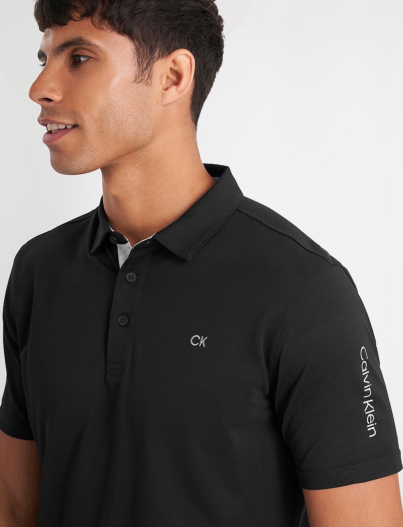Calvin Klein Golf - UNI POLO - black - 4