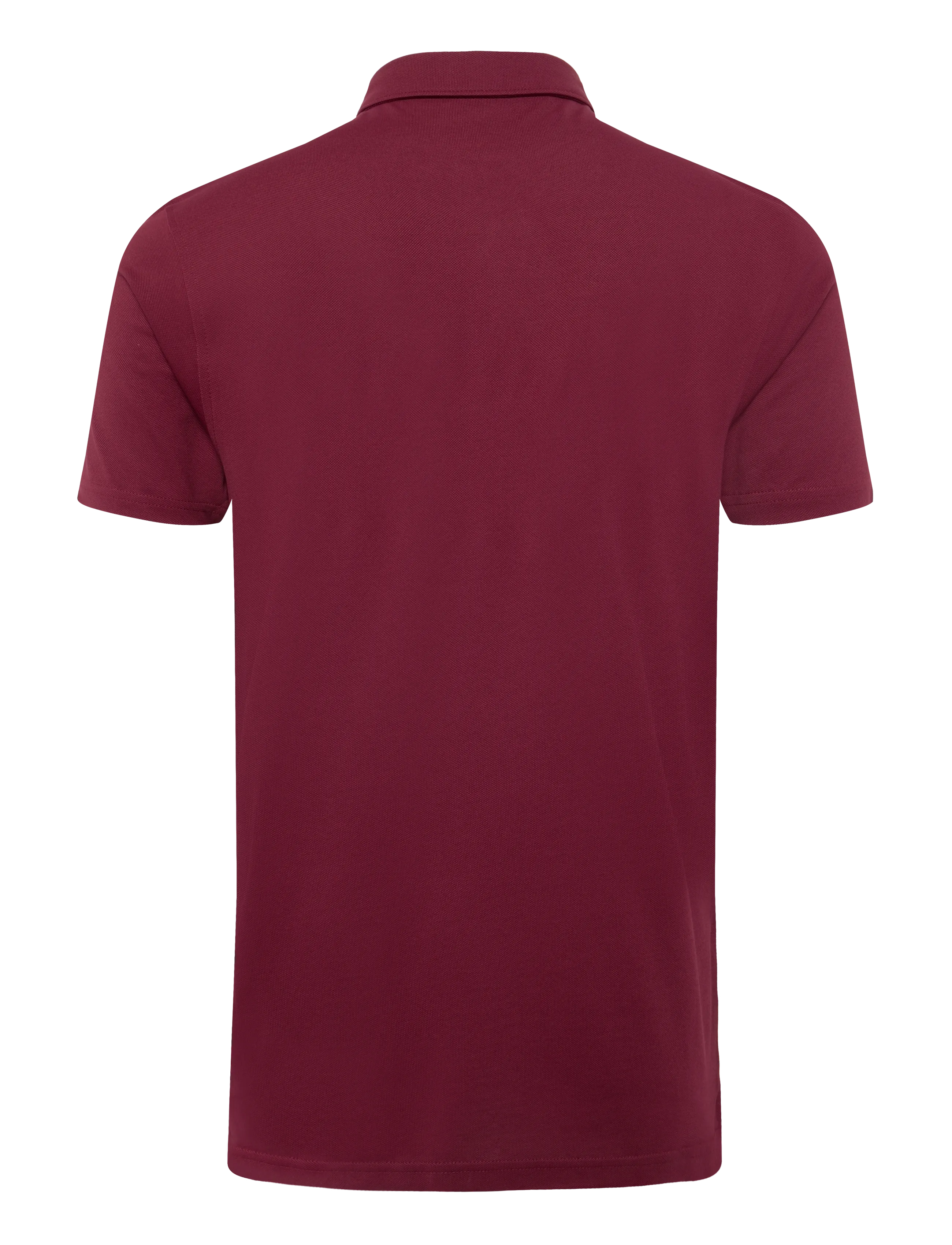 Calvin Klein Golf - UNI POLO - toppar & t-shirts - burgundy - 1