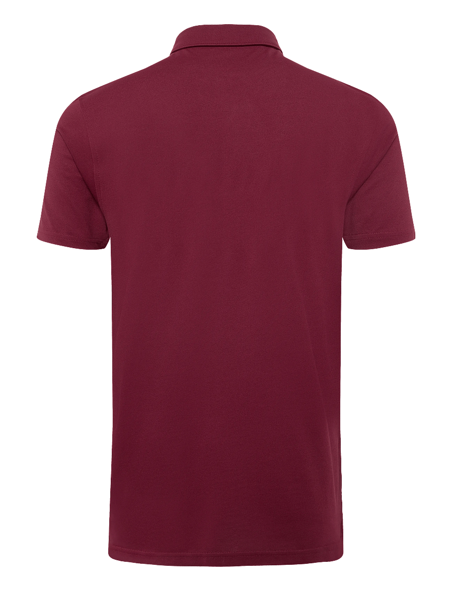 Calvin Klein Golf - UNI POLO - toppar & t-shirts - burgundy - 1