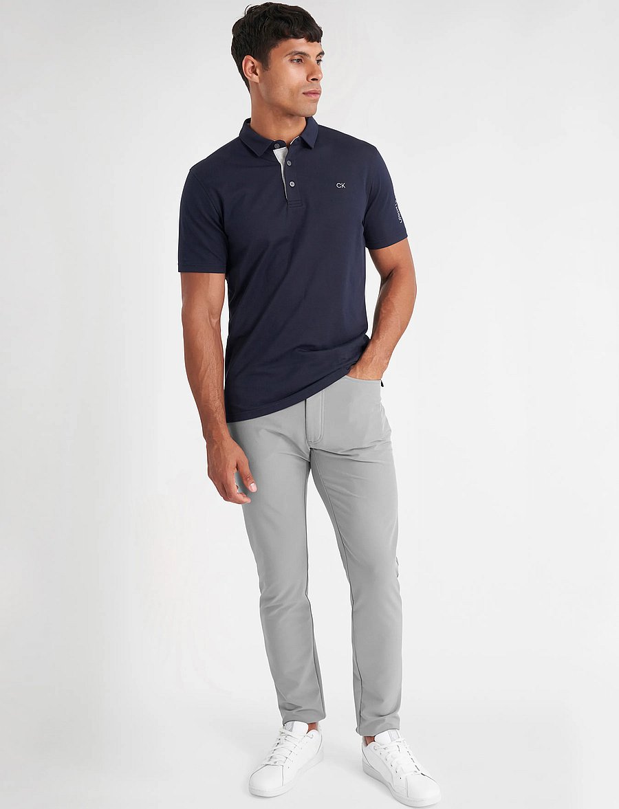 Calvin Klein Golf - UNI POLO - alussärgid ja t-särgid - navy - 4