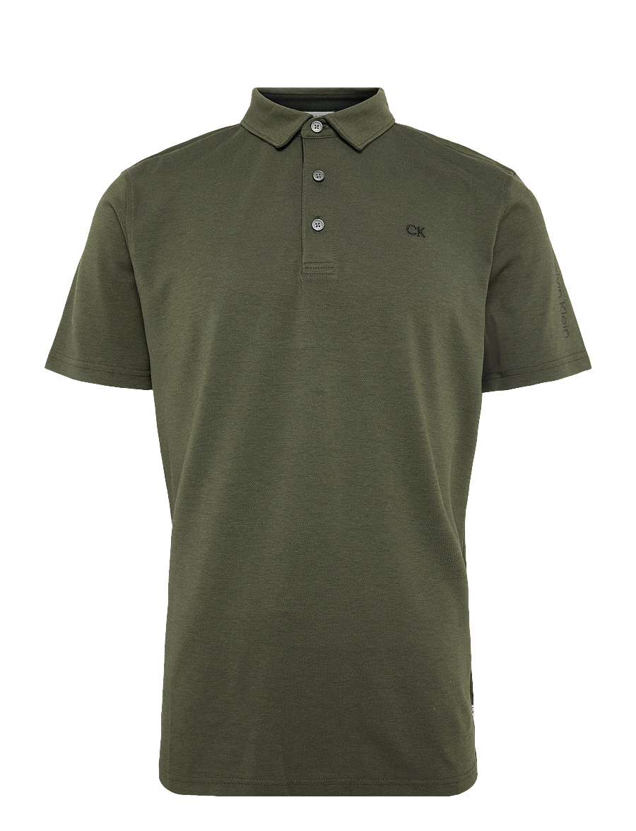 Calvin Klein Golf - UNI POLO - olive oxford - 0