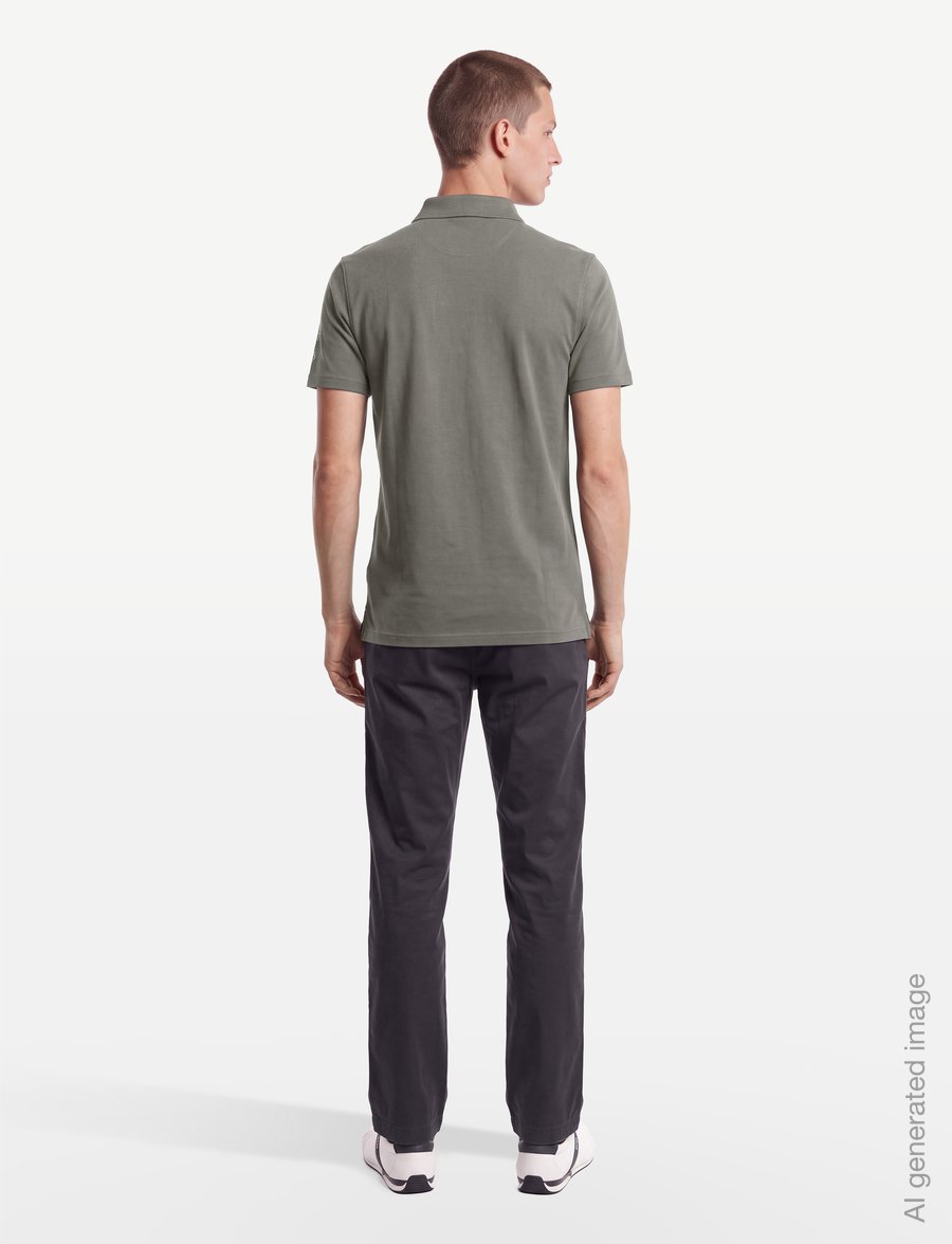 Calvin Klein Golf - UNI POLO - polos - slate - 4