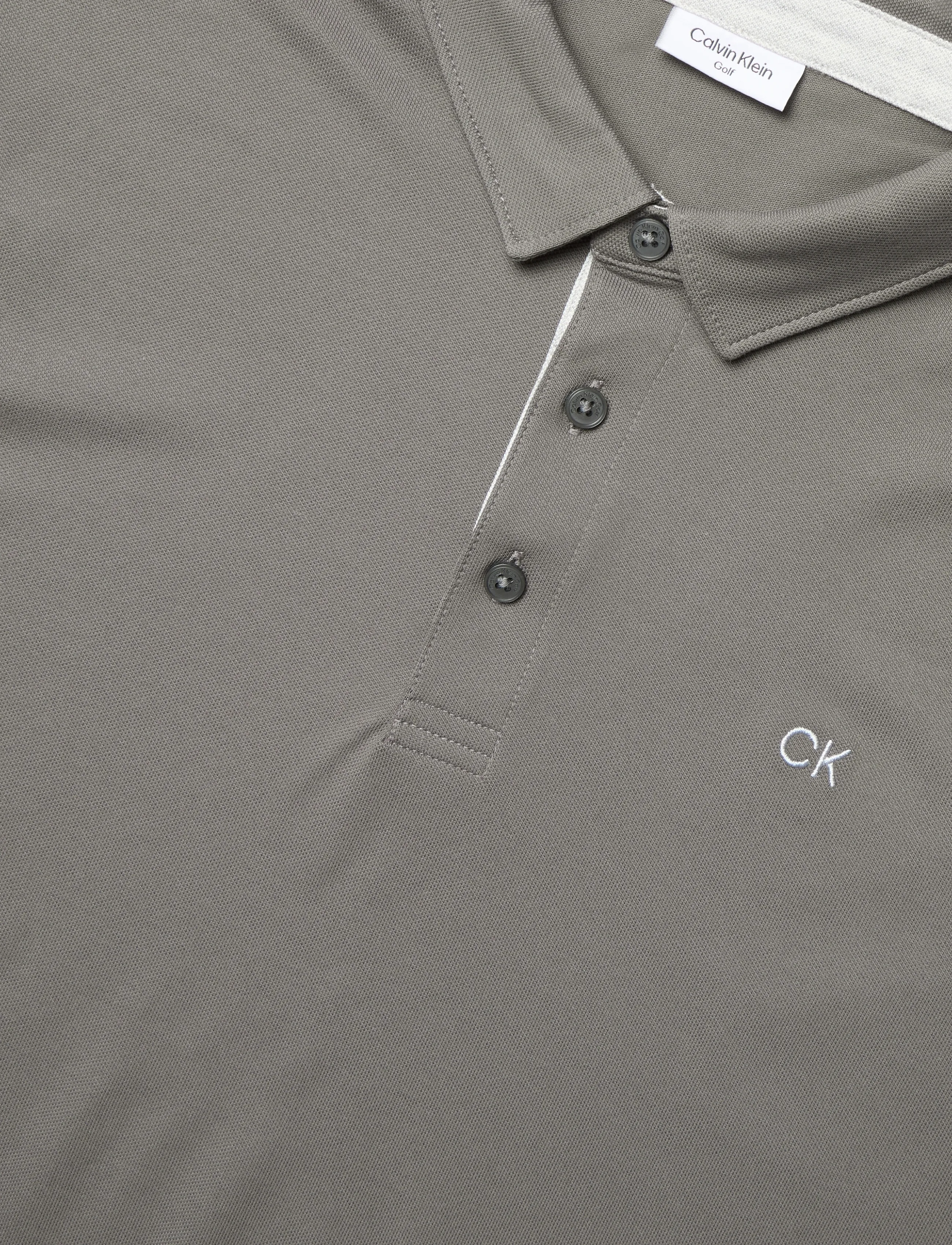 Calvin Klein Golf - UNI POLO - oberteile & t-shirts - slate - 2