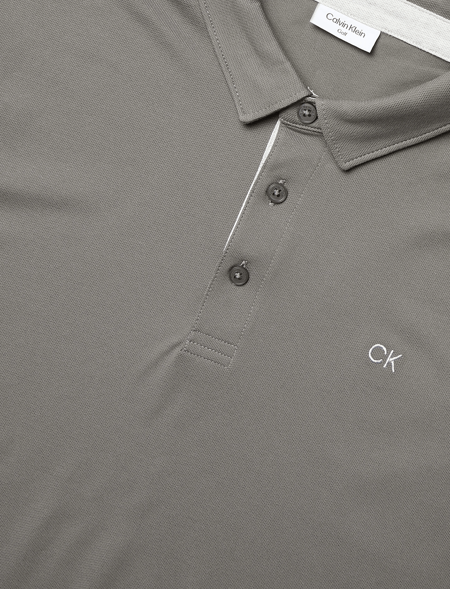 Calvin Klein Golf - UNI POLO - oberteile & t-shirts - slate - 2