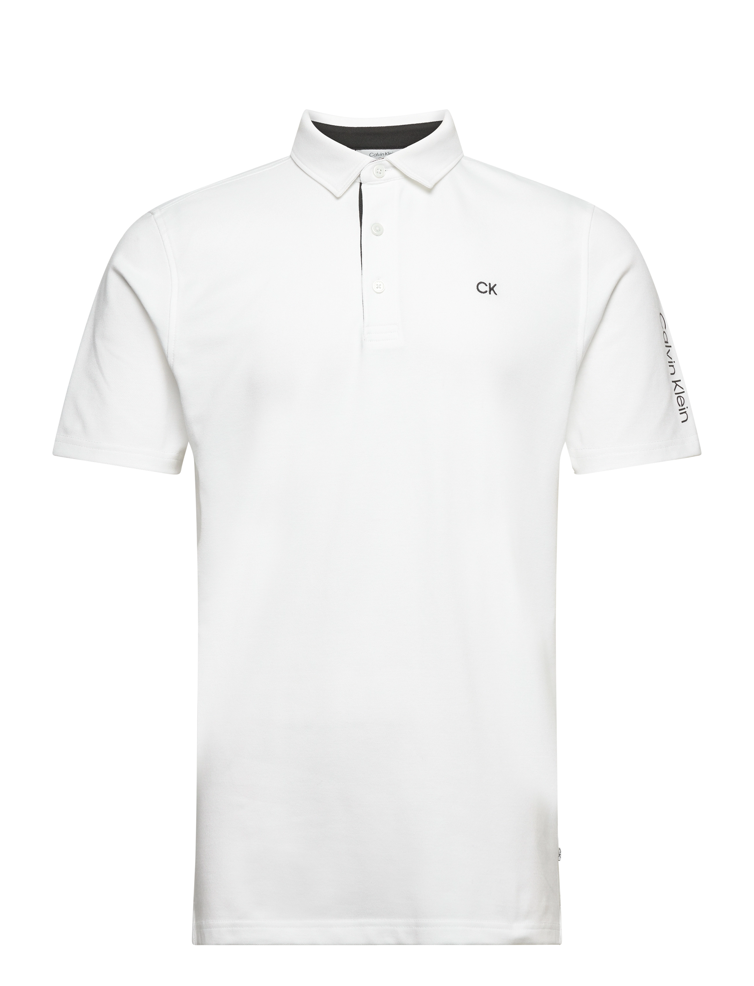 Calvin Klein Golf UNI POLO - Clothing - WHITE / white