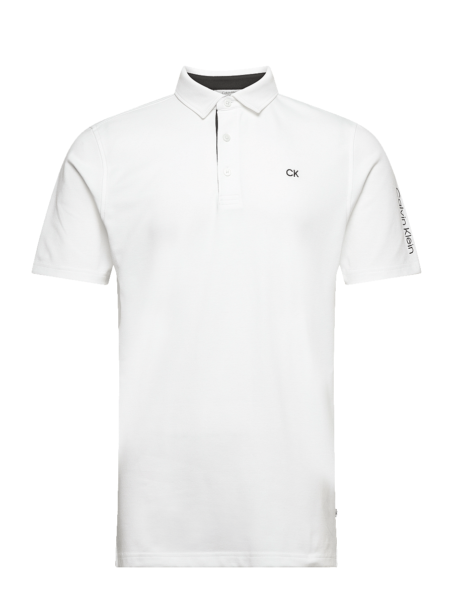 Calvin Klein Golf - UNI POLO - alussärgid ja t-särgid - white - 1