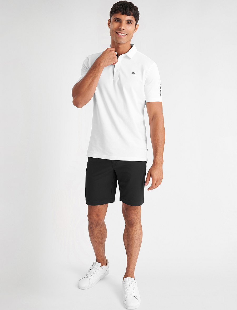 Calvin Klein Golf - UNI POLO - alussärgid ja t-särgid - white - 3